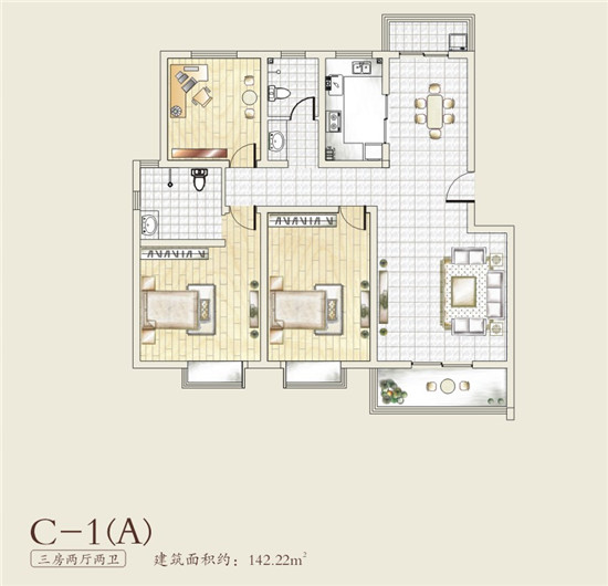 億祥東郡三房?jì)蓮d兩衛1