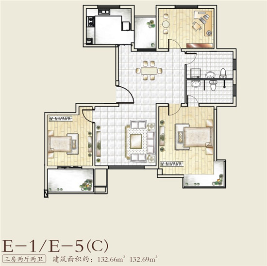億祥東郡三房?jì)蓮d兩衛4