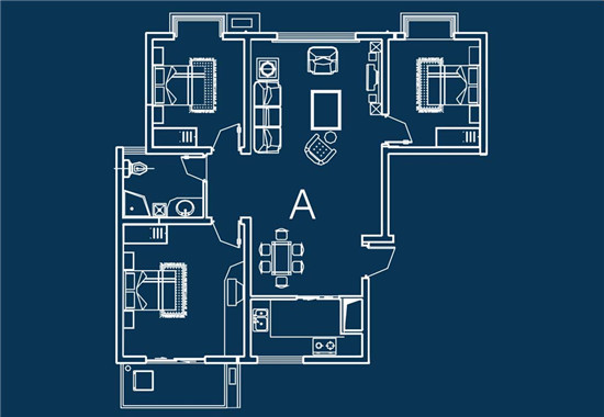 億家運河上郡三室兩廳一衛