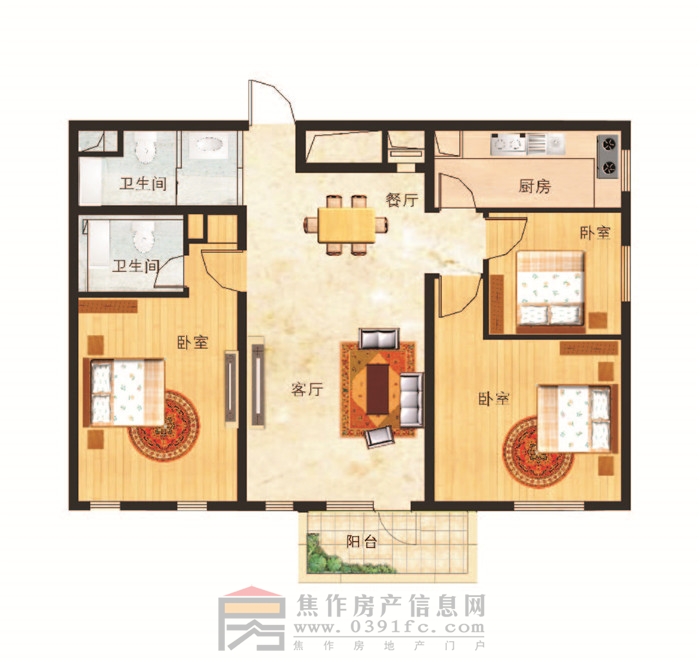 福安MOMA  3號樓C3戶(hù)型