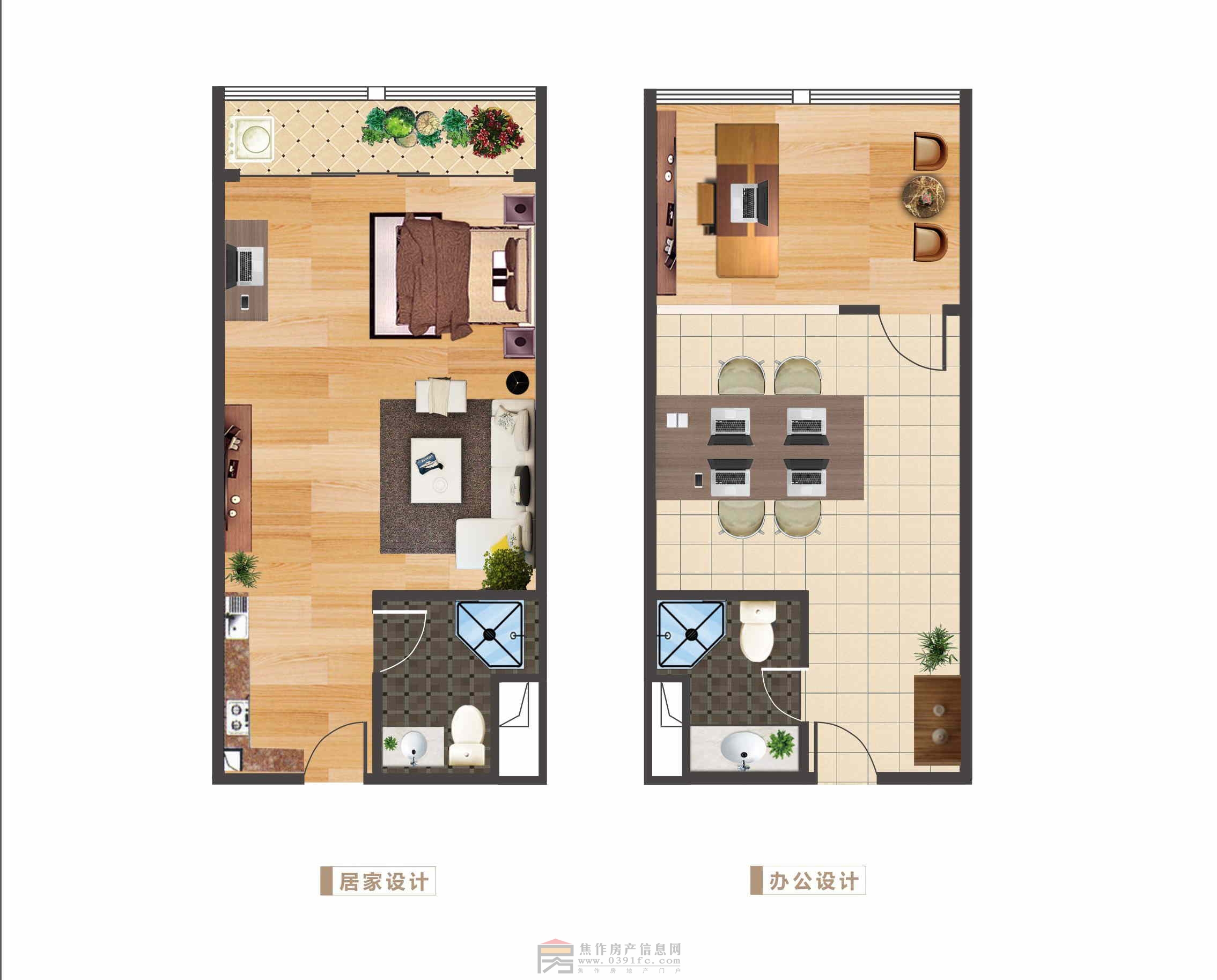 常新銀河商務(wù)中心 戶(hù)型1
